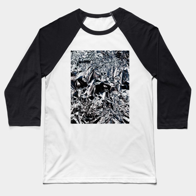 Abstract Silver Baseball T-Shirt by ArtisticFloetry